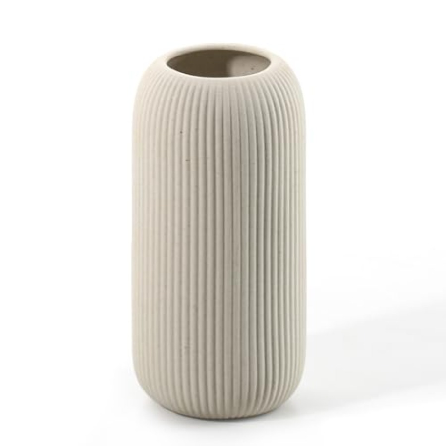 Pampas Grass Decor - ボヘミアンセラミック花瓶 - パンパスグラス、マントルピース、本棚、玄関、リビングルームの装飾に