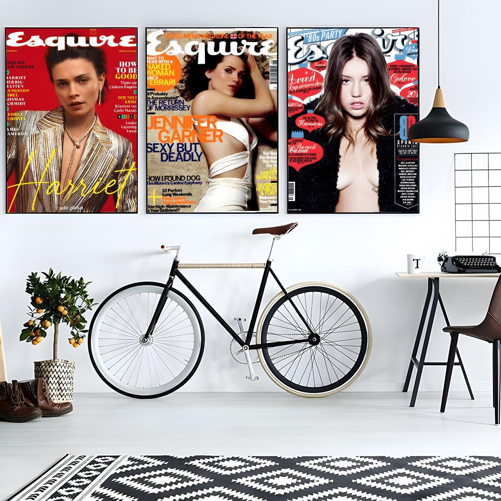 雑誌「メン・エスクワイヤー」のポスター、クラシックな壁飾り、 - Home Decor Magazine のレビューと価格