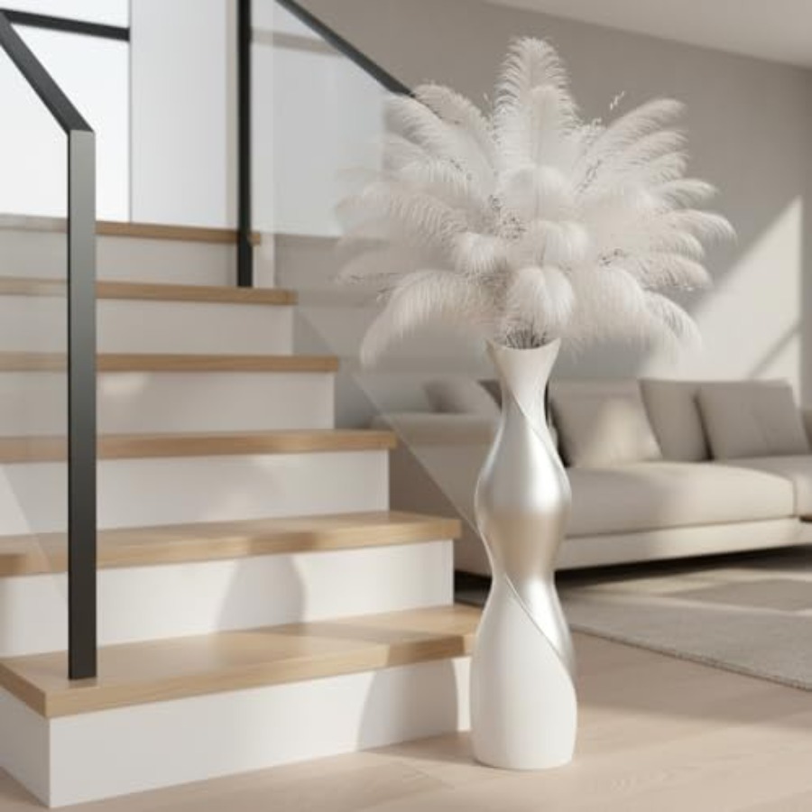 モダンなフロアベース、リビングルーム、寝室、玄関用、マットホ - Pampas Grass Decor のレビューと価格