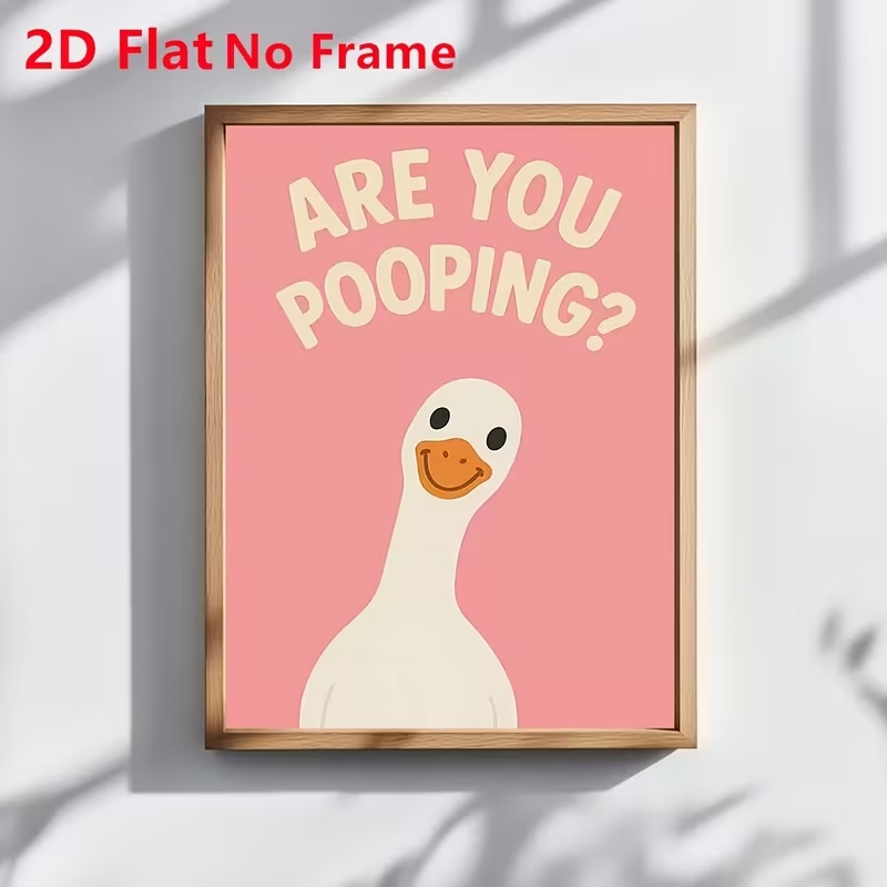 モダンなピンクカラーの「Are You Pooping」の言 - Home Decor Theme のレビューと価格