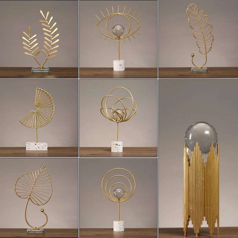 家の装飾のための豪華な金属の宝石,リビングルーム,ワインのキ - Home Decor Za のレビューと価格
